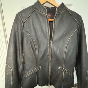 Vintage Danier Moto Leather Jacket